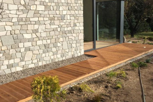 Deska tarasowa ryflowana - modrzew syberyjski