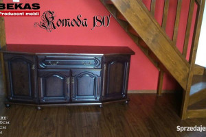 Stylowa komoda 180` Dąb Rustikal Lakierowana Bekas Producent