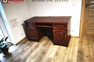 Stylowe Biurko (2s-2D) Toaletka Dąb Orzech Buk  Bekas Meble