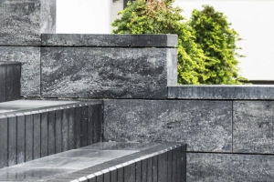 Ogrodzenie Frontowe Bloczek Betonowy Ogrodzeniowy Nowoczesny Architektura ogrodowa Styrobud FINI różne kolory