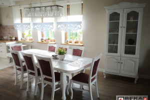 Komoda 130 Italia Lakierowana Biała Bat Rustical Dąb Bekas