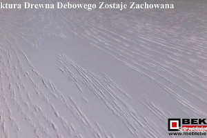 Komoda 130 Italia Lakierowana Biała Bat Rustical Dąb Bekas