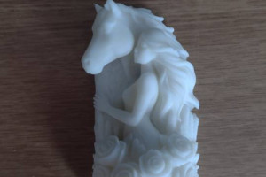 Świece sojowe,kotek, Anioł, dziewczyna z koniem.