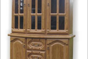 Stylowa Witryna 90 od Bekas Meble Dąb Rustical Lakier