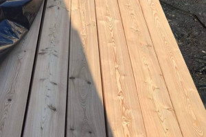 Deska tarasowa gładka - modrzew syberyjski