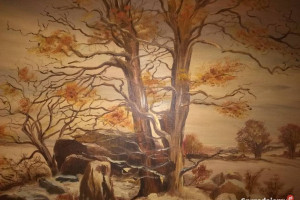 Ciekawy pejzaż i ciekawy wykonawca.