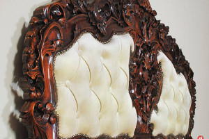 Nowe łóżko tapicerowane barok rokoko 180x200 cm 78212t