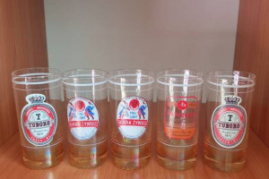 Kufle Birra Żywiec Tuborg PRL