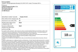 Kocioł kotły Feniks Pleszew zasypowy na węgiel i drewno 18kw