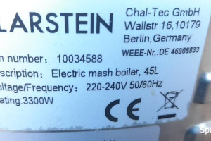 Kocioł do warzenia piwa Klarstein Brauheld Pro 45 l