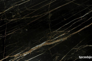 Stół ze spieku kwarcowego Laminam poler 200x90 cm Noir SUSA