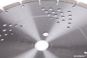 TARCZA DIAMENTOWA 300 DO BETONU KOSTKI KLINKIERU TECH-WIERT
