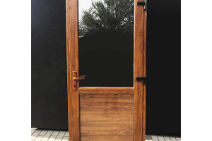 DRZWI PCV 100X210 ZŁOTY DĄB