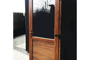 DRZWI PCV 100X210 ZŁOTY DĄB