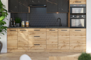 Zestaw Mebli Kuchennych Marra 2.6m Kuchnia Nowoczesna San Sebastian Wotan