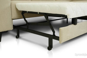 Narożnik z poduszkami funkcja spania schowek SCOPY prawy