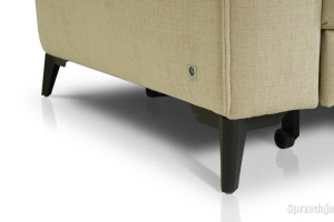 Narożnik z poduszkami funkcja spania schowek SCOPY prawy