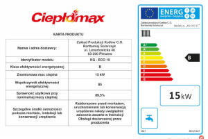 Kocioł piec co na ekogroszek 15kw z podajnikiem kotły 150m2 5klasa