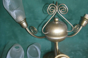 żyrandol Dalie Luminex szczotk złoto_Dd