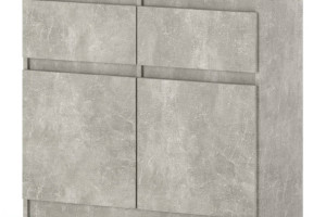 Komoda Do Sypialni Oleksa 80cm Pojemna Szafka Rtv Do Salonu Beton Atelier