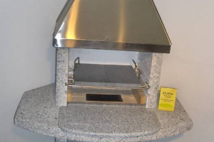 GRILL OGRODOWY NORMAN ATLANTIK daszek nierdzewy