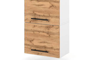 szafka kuchenna wisząca klapowa drewniana modułowa 40cm spremium dąb wotan