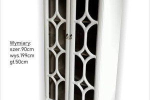 Śliczna Biblioteczka 90` Caro Dąb rustikalny Bekas Meble