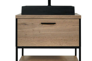 Szafka pod umywalkę 72/1s z blatem wisząca loft Producent