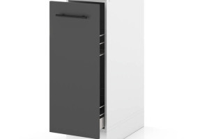 Szafka Kuchenna Stojąca Z Blatem Szafka Cargo 20cm Spremium Szary Mat