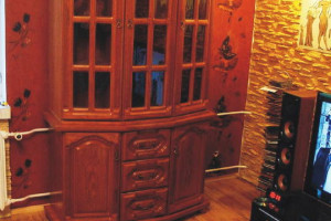 Styl Nowa Witryna 120` Bekas orzech C Włoski Lakierowany