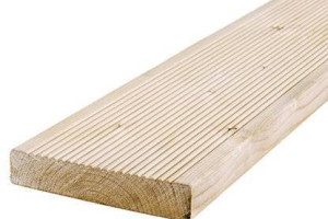 Deska tarasowa ryflowana - świerk