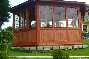 ALTANA 15 SZKLANA ALTANKA OGRODOWA DOMEK PRODUCENT