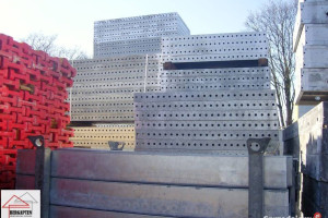 Szalunki ścienne 48 m2 Tekko lekkie fundamentowe ręczne Kęty