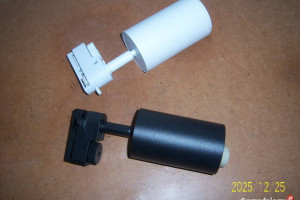 Goldlux Maribel reflektor szynoprzewód biały czarny łączniki