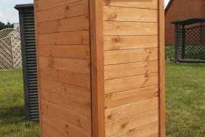 Szafa ogrodowa drewniana, szafa drewniana na narzędzia, skrzynia ogrodowa