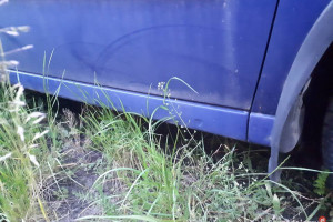 Volkswagen Polo 6N1 granatowy 3 drzwiowy