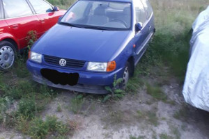 Volkswagen Polo 6N1 granatowy 3 drzwiowy