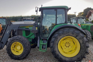 John Deere 6220SE + Quicke