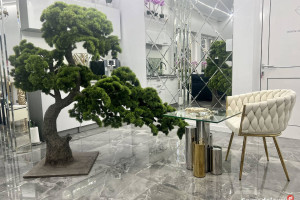 Sztuczne drzewko bonsai w doniczce jak żywe PREMIUM HIT duże 200 cm