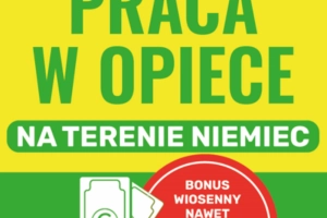 Zatrudnimy opiekuna / opiekunkę osoby starszej na terenie Niemiec