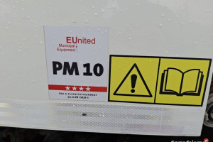 Mercedes-Benz Axor 1829 Zamiatarka FAUN Euro 5 EUnited PM10 Czołownica 2010