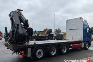 4 osiowy 8x4 Volvo Fh  budowlany podłoga z dzwigiem