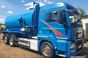 MAN wóz asenizacyjny 2012 rok nowa beczka 15000l  zabudowa asenizacyjna