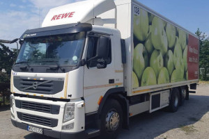 Volvo FM410 chłodnia, agregat, winda