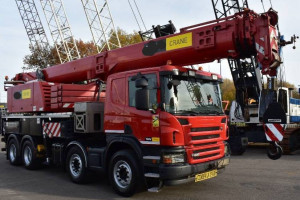 Scania dzwig samochodowy Liebherr