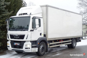 MAN TGM 15.290 Euro 6 kontener 18 palet winda sprowadzony MAn TGM 18.290 E…