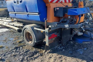 Piaskarko solarka przyczepa schmidt stratos nido 3.5 kubika