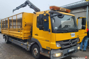 Mercedes Atego 1222L Wywrotka 3 Stronna + HDS Hiab Niski Przebieg! Salon P…
