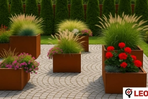 Metalowe donice do domu i ogrodu