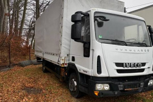Iveco Eurocargo ML75E18 Plandeka 2009 Rok Winda